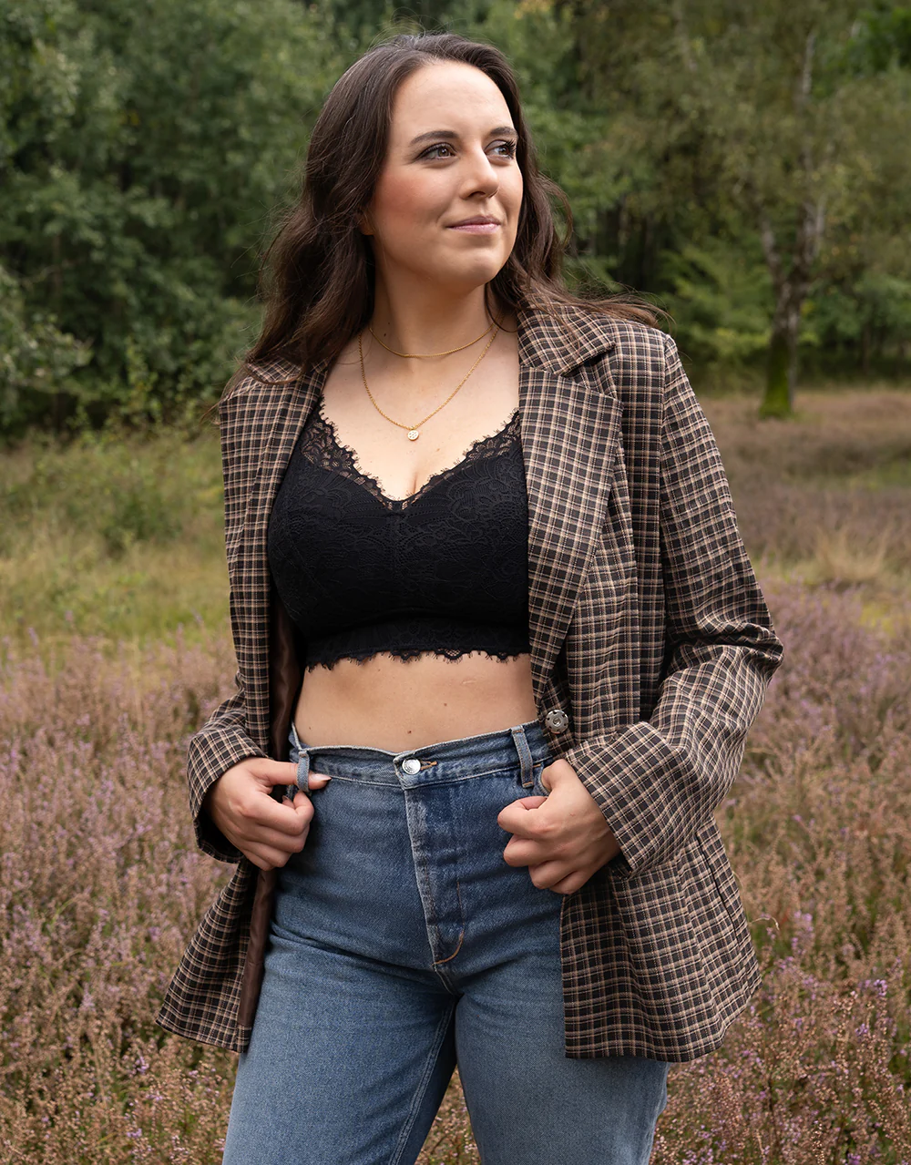 Bralette ohne Verschluss Sensla Black - Image 10