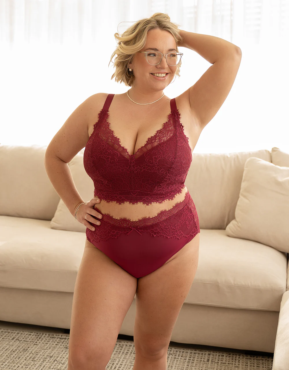 Bralette Sensla Bordeaux - Image 7
