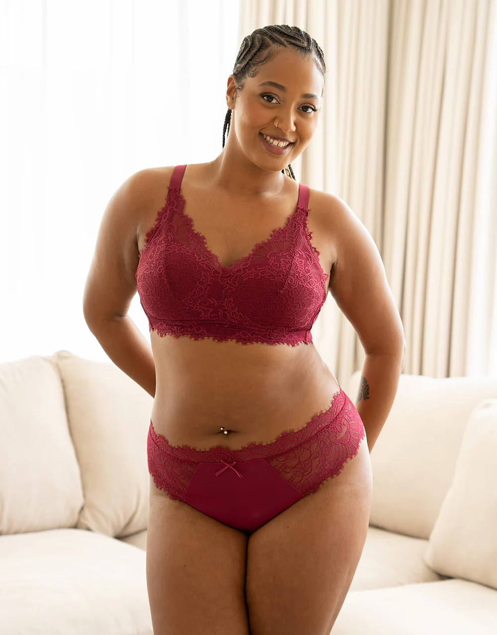 Bralette Sensla Bordeaux - Image 8