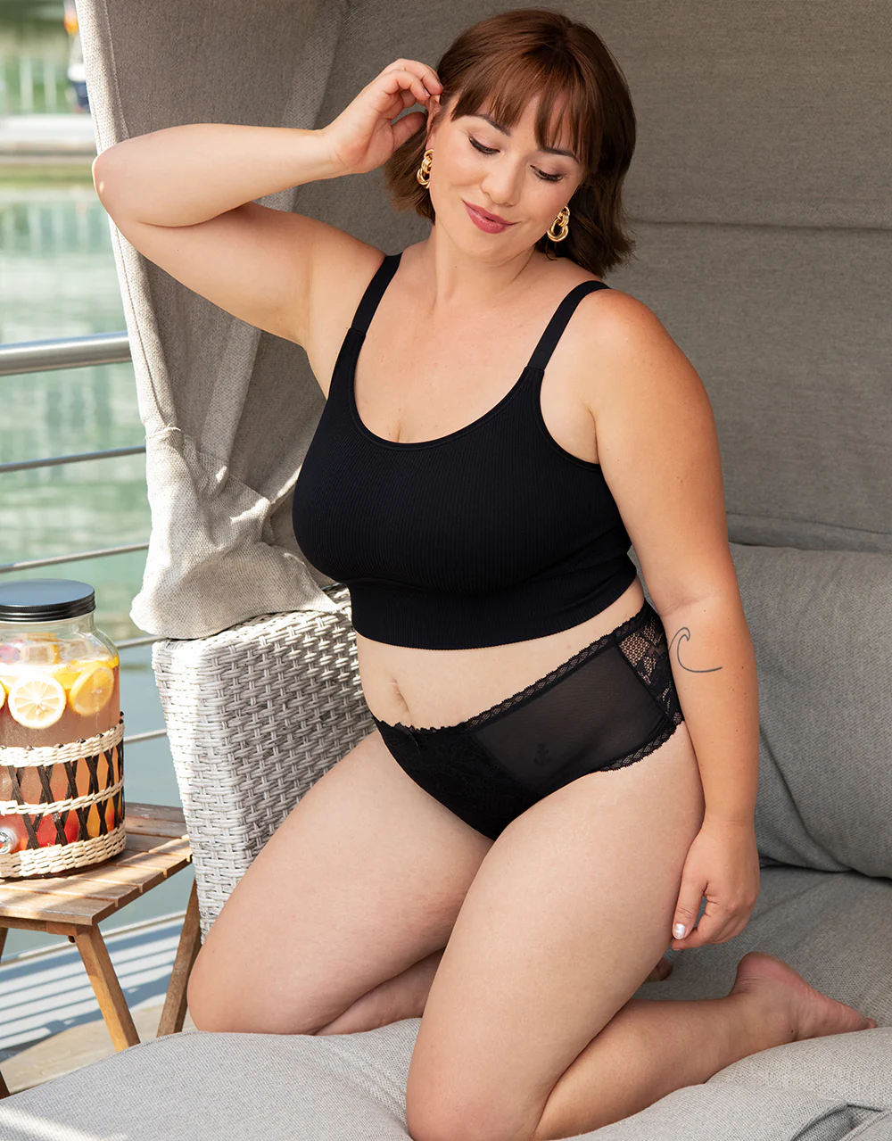 Bustier-Set 2x Freeda Black - Image 11