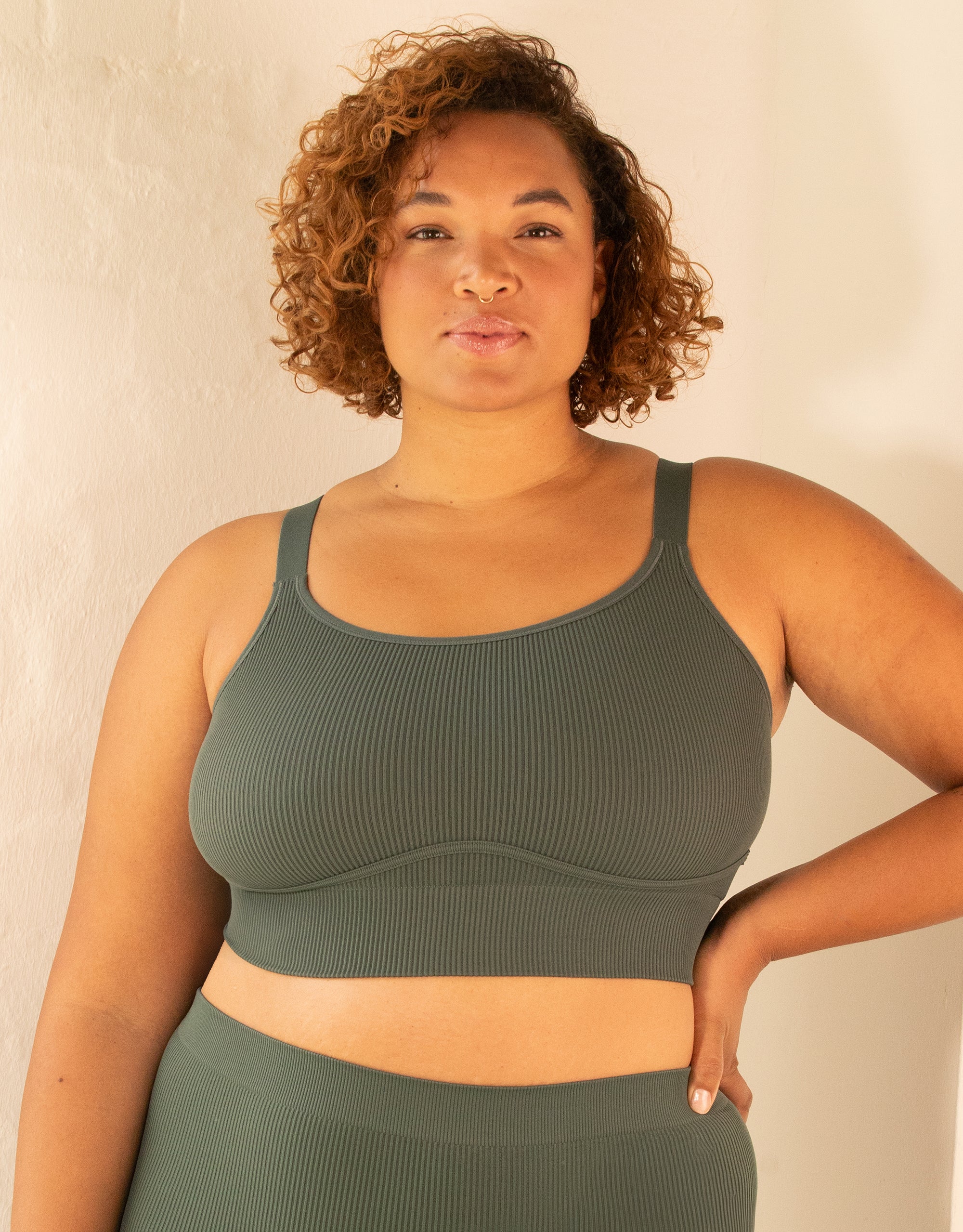 Bustier-Set 2x Freeda Olive - Image 3