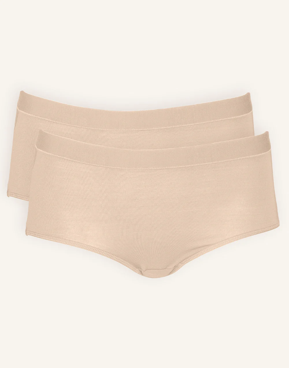 High-Panty-Set 2x Cozy Basic Almond