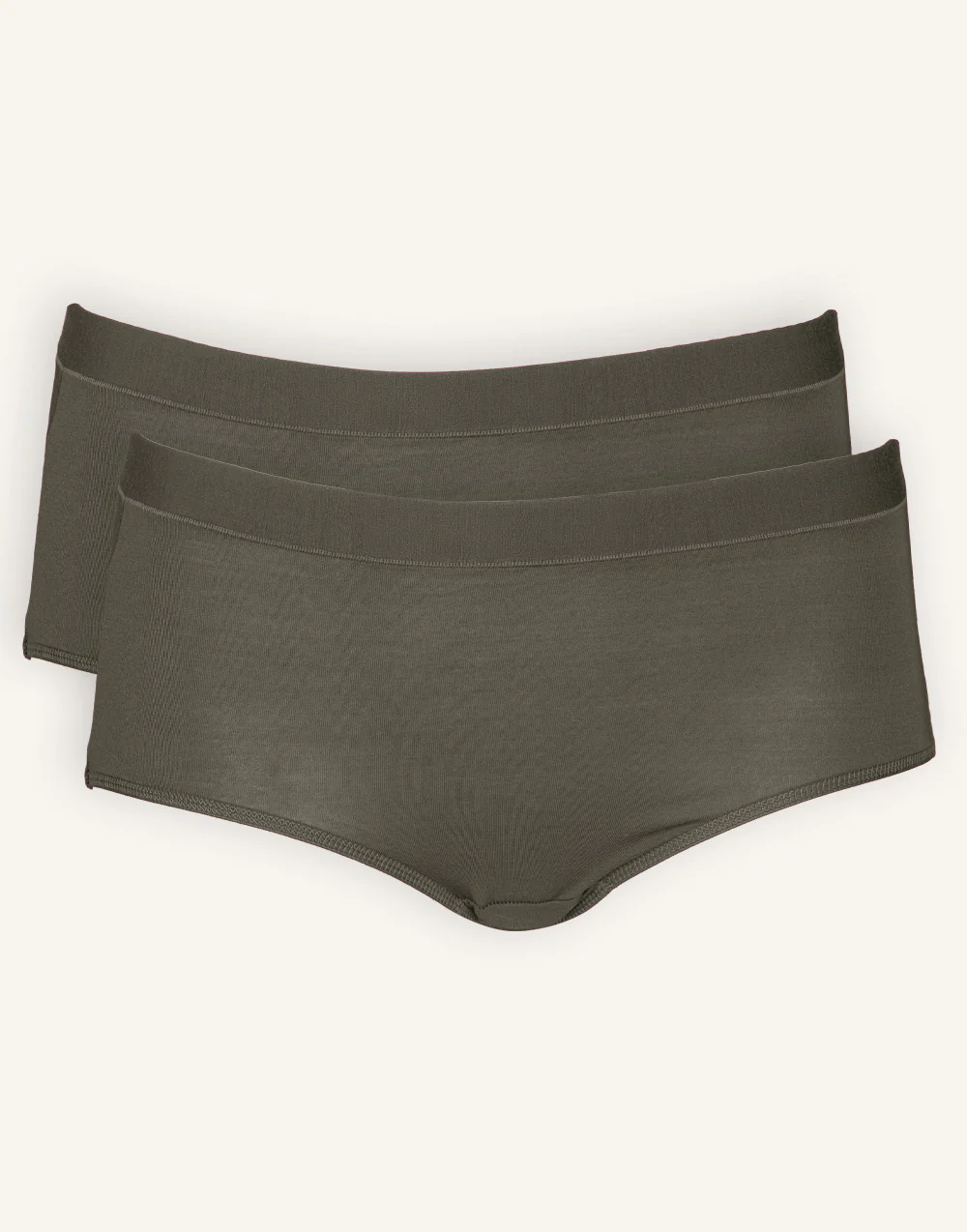 High-Panty-Set 2x Cozy Basic Olive