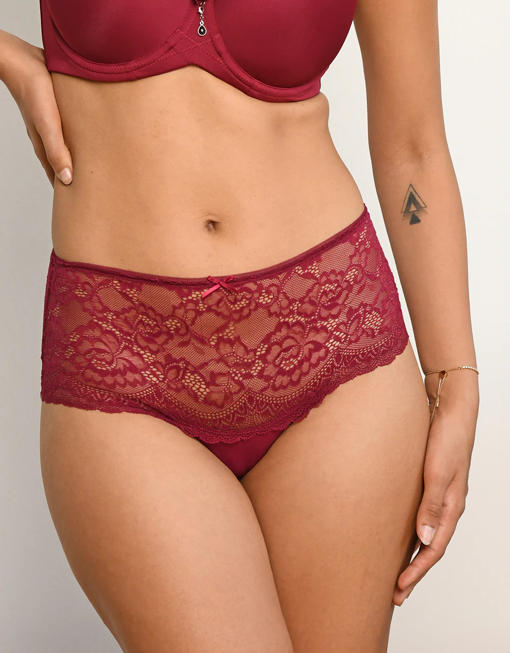High-Panty-Set 5x Lace Basic Herbst - Image 2