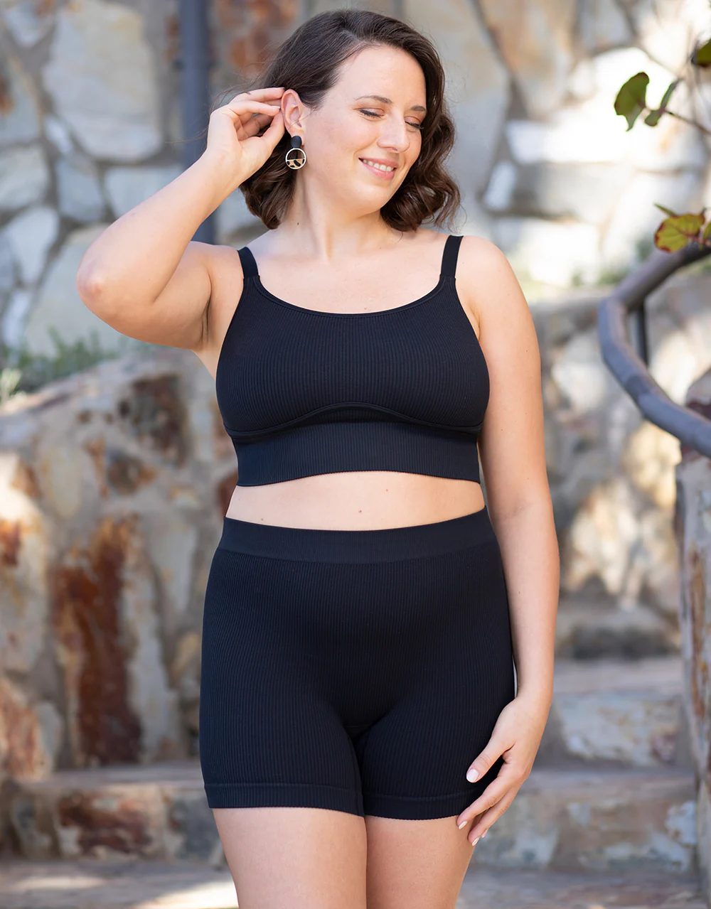 High-Waist-Shorts Freeda Black - Image 3