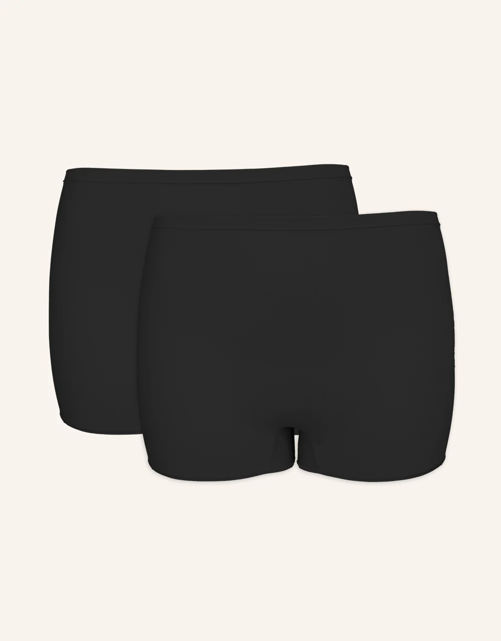 High-Waist-Shorts-Set 2x Basic Black