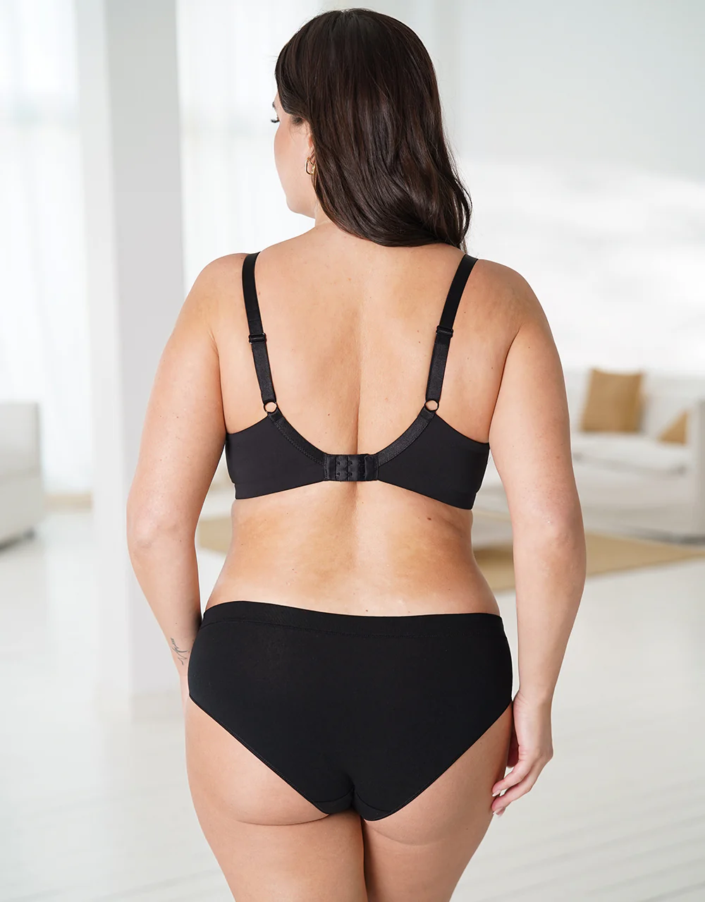Panty Cotton Basic Black - Image 6