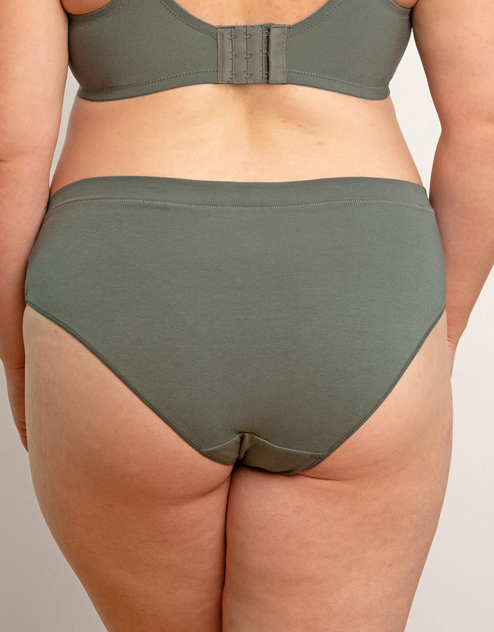 Panty Cotton Basic Olive - Image 2