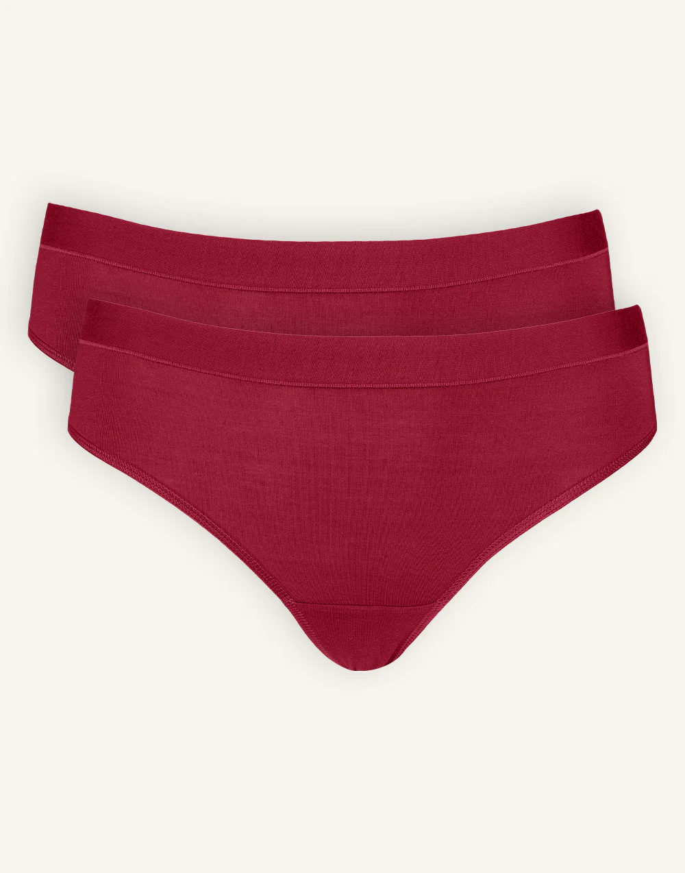 String-Set 2x Cozy Basic Bordeaux