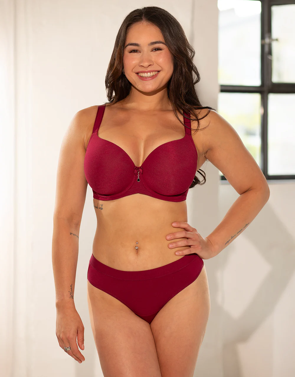 String-Set 2x Cozy Basic Bordeaux - Image 4