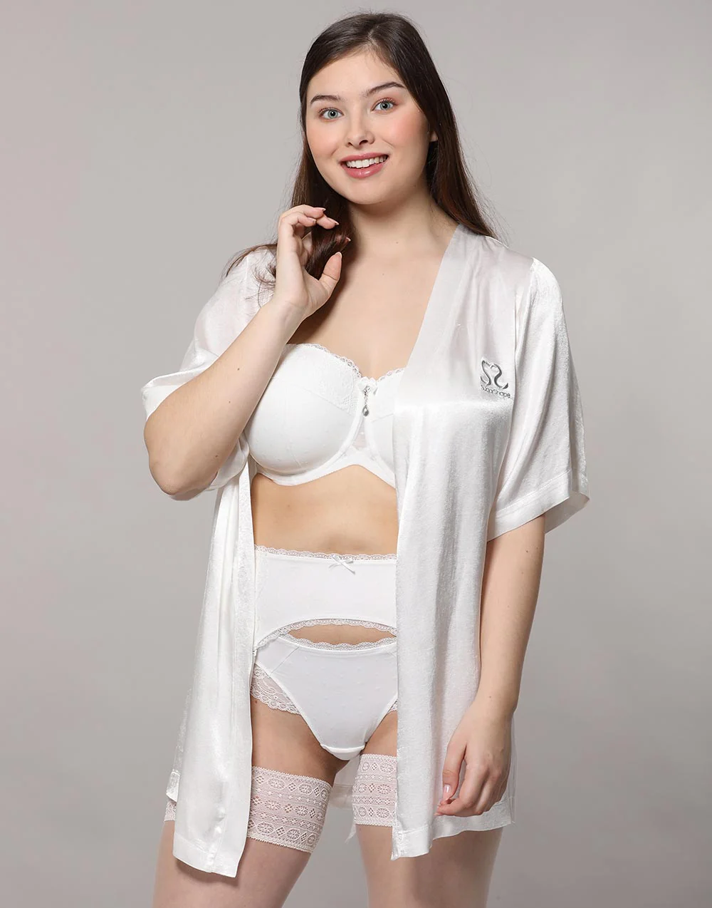Strumpfhalter Diamond Ivory - Image 7